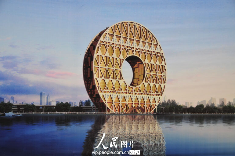 广州铜钱大楼图片