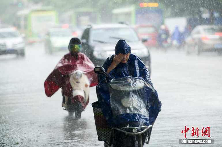 高清:南宁大雨倾盆 市民出行遇阻【3】--旅游频道_权威全面报道旅游--人民网