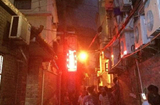 杭州市区一处民居起火