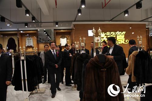 内蒙古辛集皮革城开业 将提升西北购物旅游消