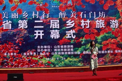 山东省第二届乡村旅游节在临朐开幕 石门坊入