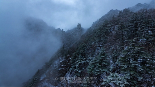 尧山赏雪 (摄影:任红兵)