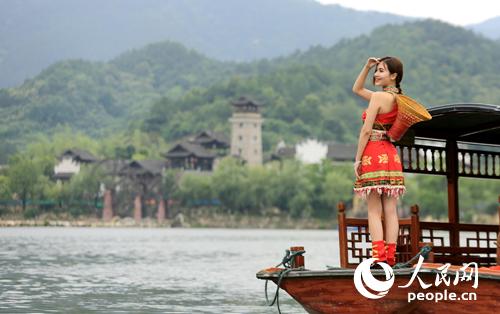 湖北锦里沟景区推出 微信扫码 优惠活动--旅游