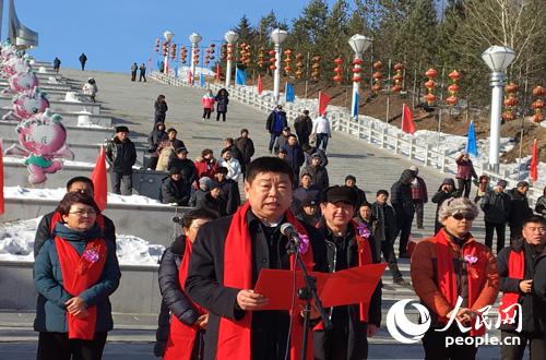 第十四届中国漠河国际冰雪汽车越野赛开幕