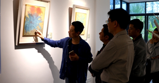 涂国喜中国画作品展在广州举行