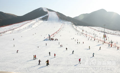 人民网旅游频道年终网友大联欢——北京渔阳滑雪场